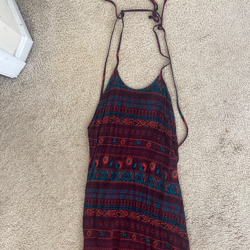 Tie-Back Maxi dress